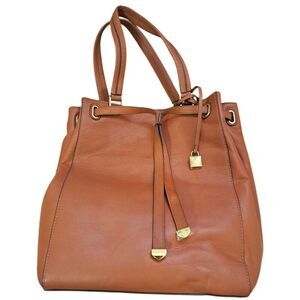 GILI Women's Caramel Leather Tote Satchel Shoulder Bag Tazel Professional Work